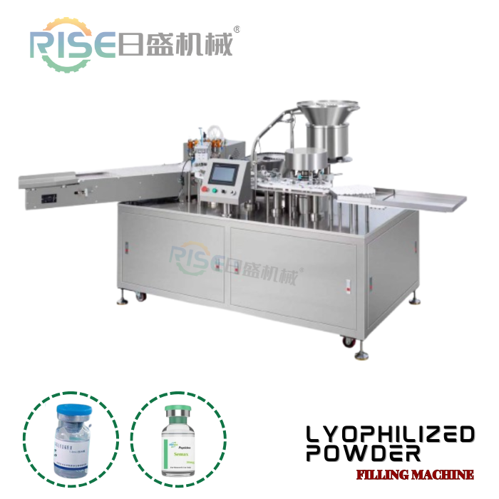 RISHENG|5-50ML AUTOMATIC VIAL LIQUID HIGH PRECISION FILLING AND CAPPING MACHINE